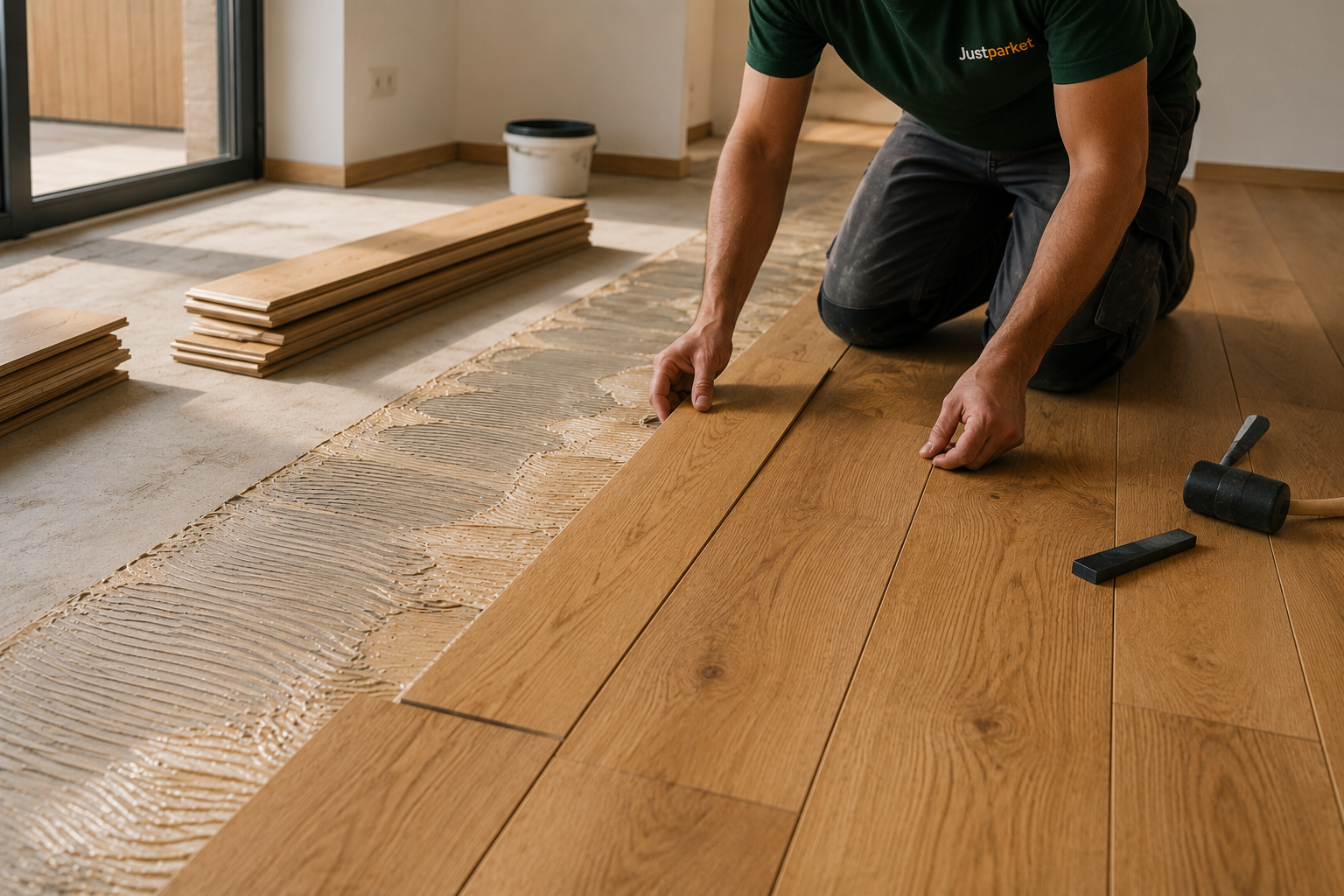 Instalación de parquet